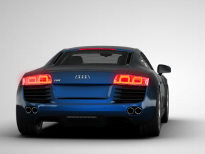 audi r8 Modèle 3D