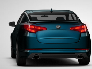kia optima 3D 모델