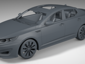 kia optima 3D 모델