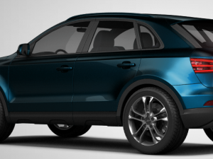 audi q3 3D Model