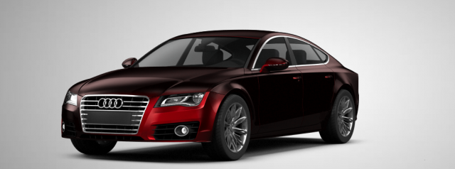 audi a7 sportback 3D Модель .c4d .max .obj .3ds .fbx .stl .blend 