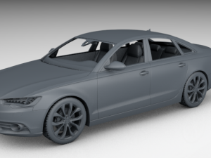 audi a6 sedan Modèle 3D