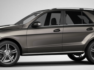 mercedes benz ml class 2013 3D 모델