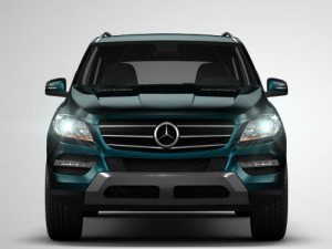 mercedes benz ml class 2013 3D 모델