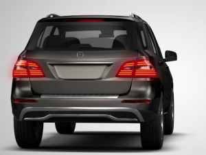 mercedes benz ml class 2013 3D 모델