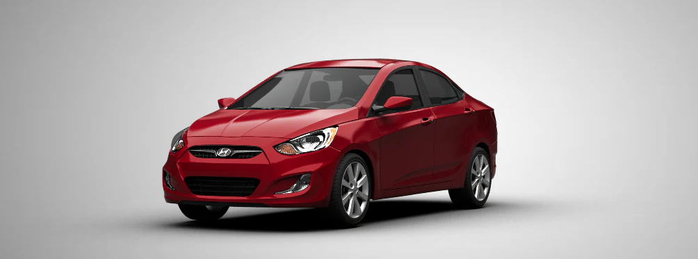 hyundai accent i25 sedan 3D Model .c4d .max .obj .3ds .fbx .stl .blend 