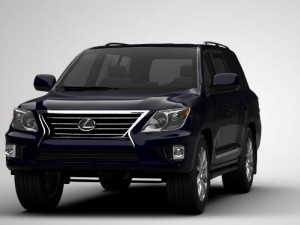 lexus lx 570 3D Модель