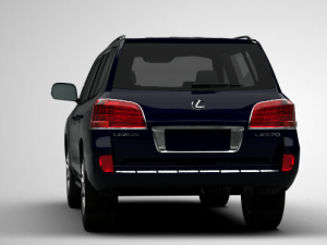 lexus lx 570 3D Модель