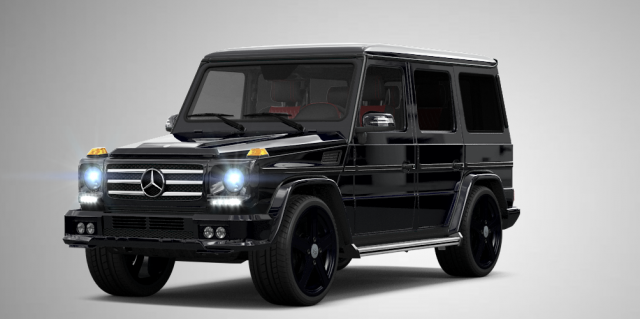 mercedes-benz g-class 2017 3D Модель .c4d .max .obj .3ds .fbx .stl .blend 
