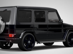 mercedes-benz g-class 2017 3D Модель