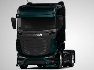 scania r 1000 truck 2018 hq 3D Model