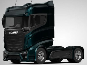 scania r 1000 truck 2018 hq 3D Model