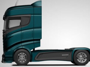 scania r 1000 truck 2018 hq 3D Model