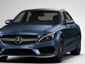 mercedes-benz c-class amg w205 2017 hq 3D Model