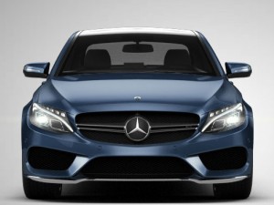 mercedes-benz c-class amg w205 2017 hq 3D Model