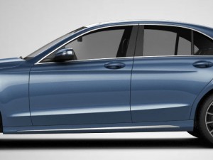 mercedes-benz c-class amg w205 2017 hq 3D Model