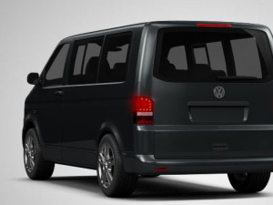 volkswagen transporter t5 multivan 2015 Model 3D
