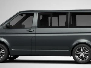 volkswagen transporter t5 multivan 2015 3D Model