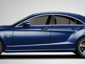 mercedes benz cls 2014 3D Model