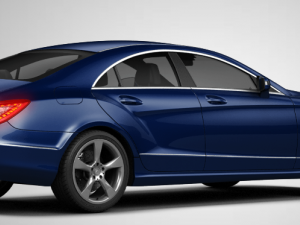 mercedes benz cls 2014 3D Model