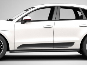 porsche macan gts 2018 hq 3D 模型