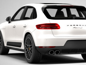 porsche macan gts 2018 hq 3D 模型
