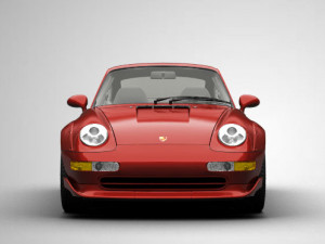 porsche 911 carrera clubsport 1995 3D Модель