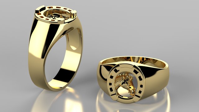 ring 3D 프린트 모델 .c4d .max .obj .3ds .fbx .stl .blend 