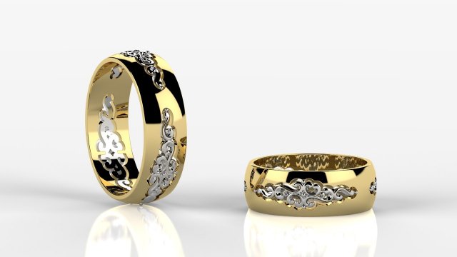 ring 3Dプリントモデル .c4d .max .obj .3ds .fbx .stl .blend 