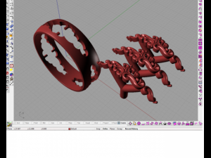 ring 3Dプリントモデル