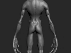 alien grey classic 3D Model