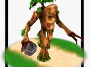 ent lowpoly animated character Model 3D