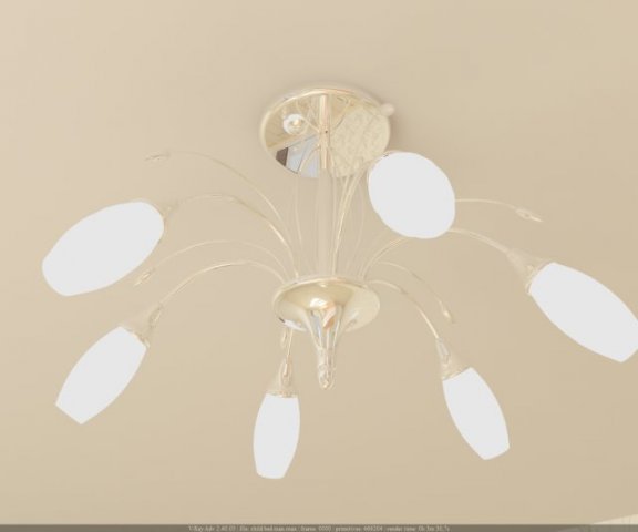 chandelier Modelo 3D .c4d .max .obj .3ds .fbx .stl .blend 