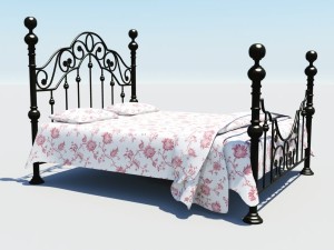 bed forged 3D Model