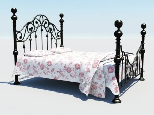 yatak dövme 3D Model