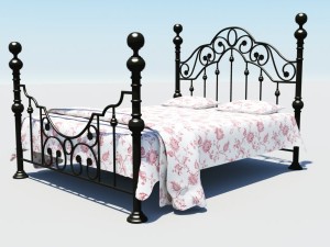 bed forged 3D 模型
