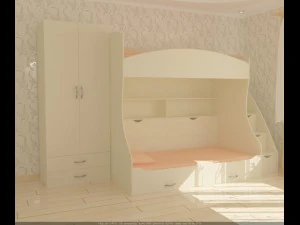 child bed 3D Model
