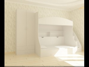 child bed 3D Model