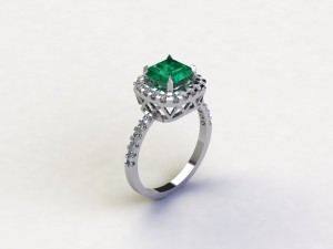 mashrique rings pack 2 rings Model Cetak 3D