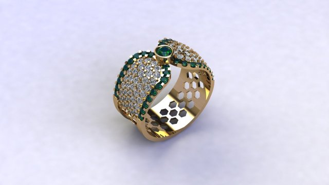 mashrique-ring-004 Modello di stampa 3D .c4d .max .obj .3ds .fbx .stl .blend 