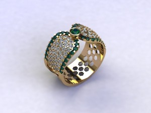 mashrique-ring-004 Model Cetak 3D