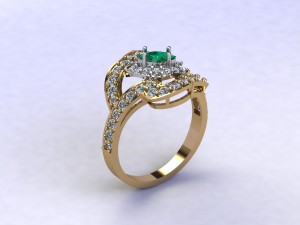 mashrique rings pack 2 rings 3D-printmodel