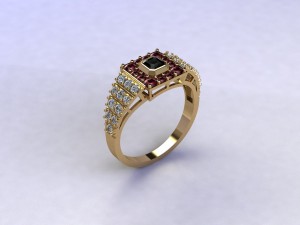 ring m-r 008 Model Cetak 3D