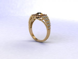 ring m-r 008 3D 打印模型