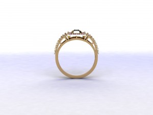ring m-r 008 3D 打印模型