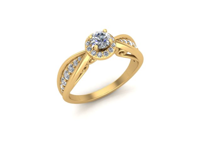 halo ring hr1001 3D Print Model .c4d .max .obj .3ds .fbx .stl .blend