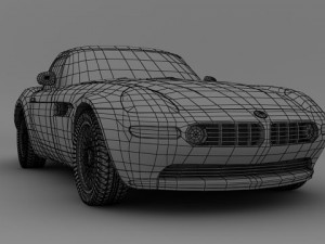 bmw z8 2003 3D Модель