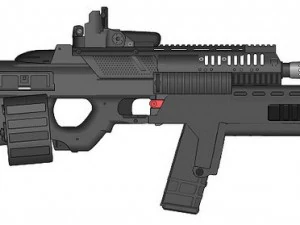 Flequeta explosiva de 5 mm Modelo 3D