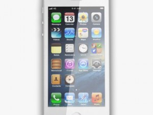 apple iphone 5 3D Модель