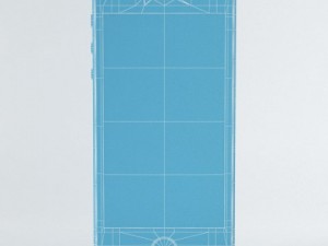 apple iphone 5s gold 3D Модель